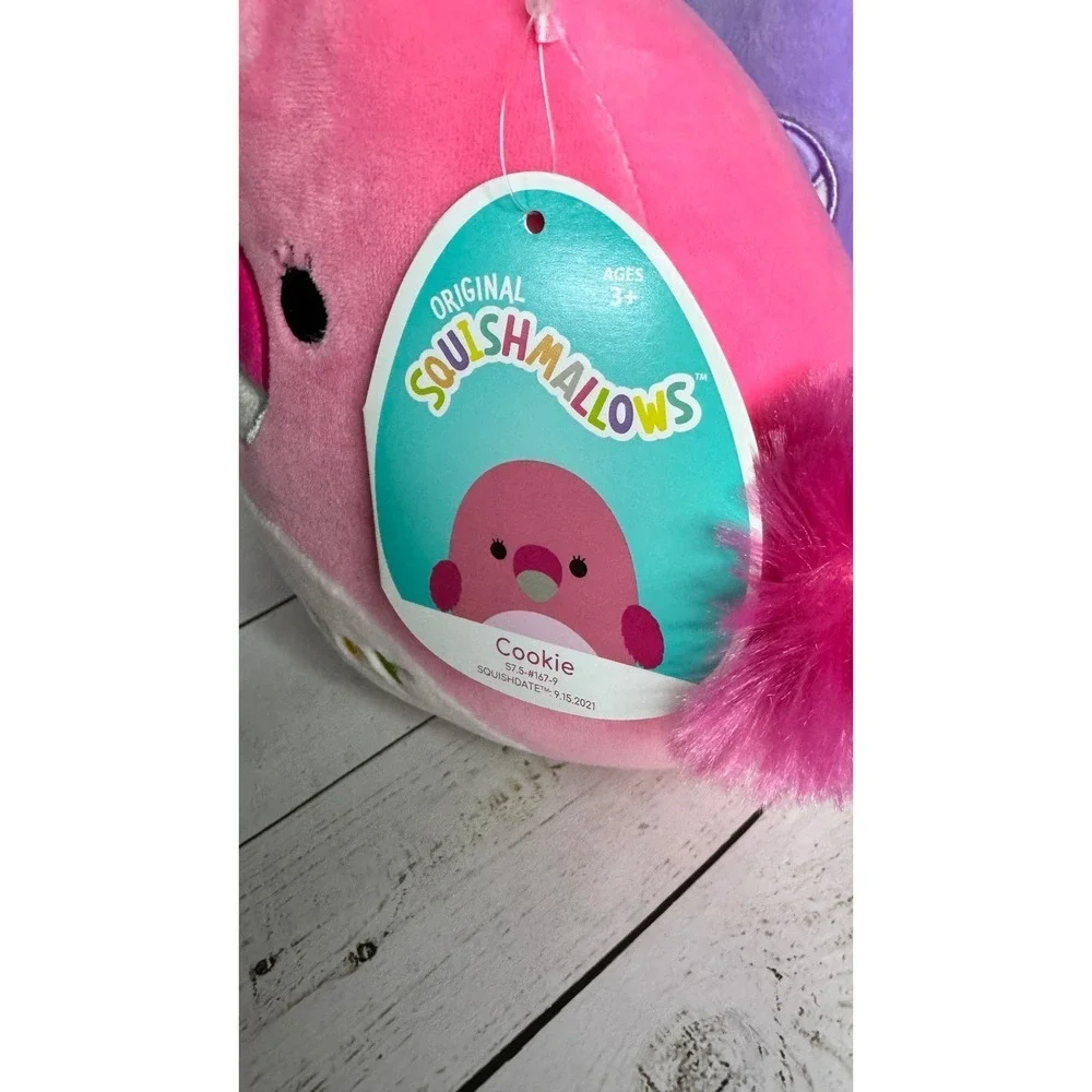 Squishmallows Cookie Flamingo & Kiki Kangaroo 7.5